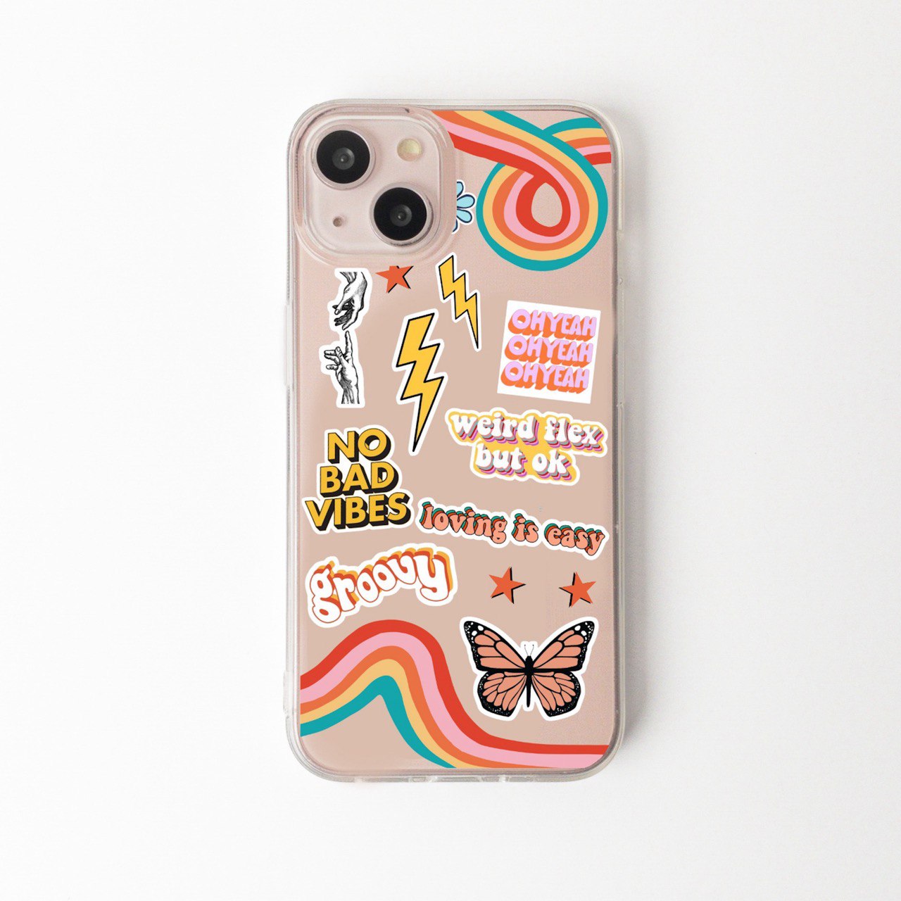 Aesthetic sticker Cases - Case On