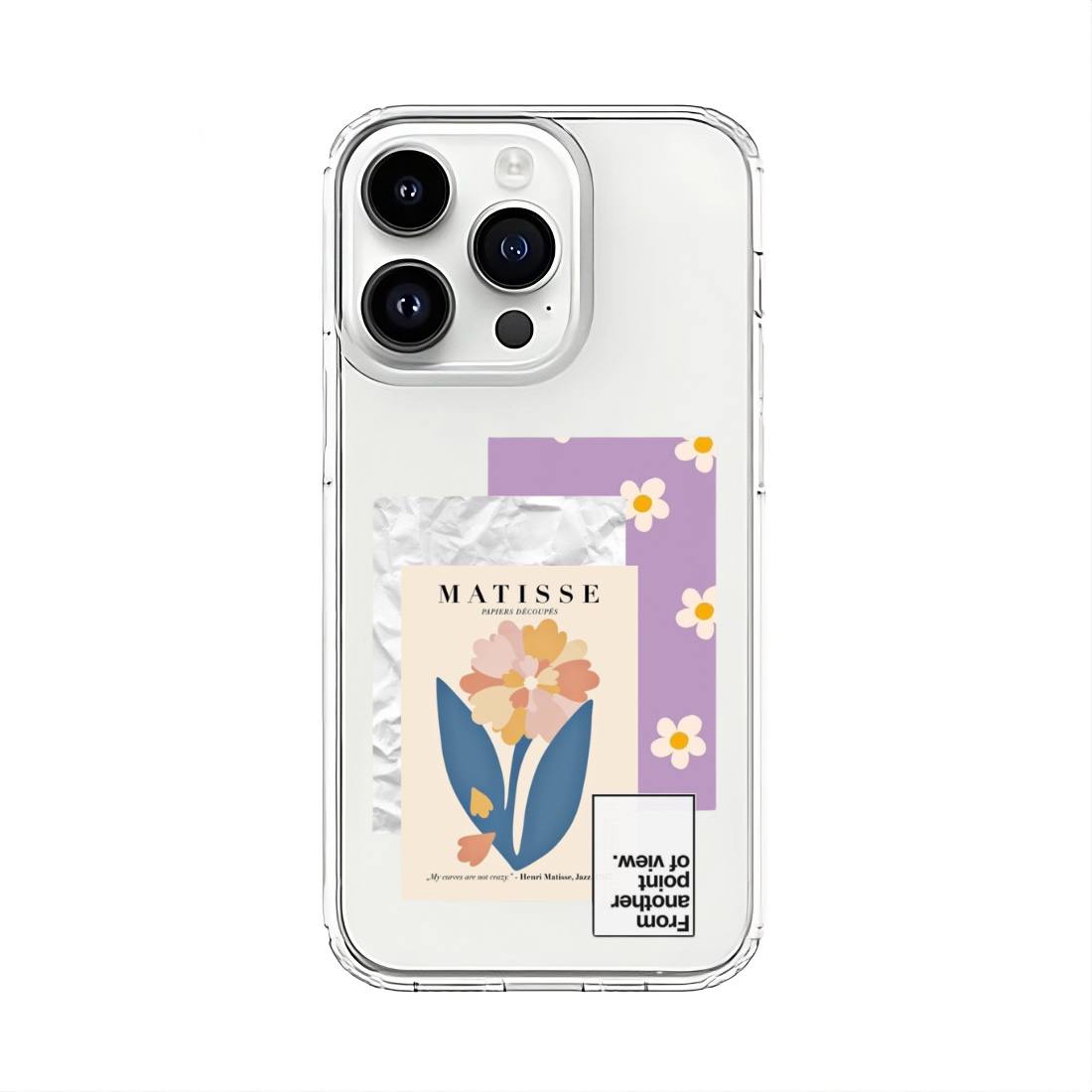 Aesthetic flower sticker Case - Case On