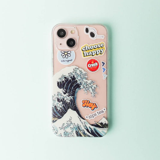 Water Waves sticker Case - Case On