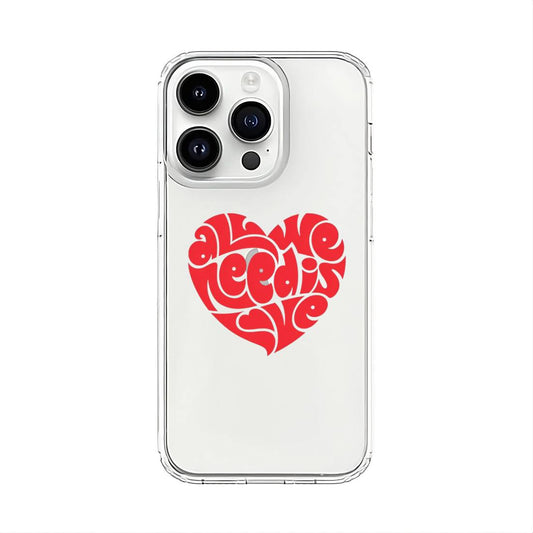 All we need is love sticker Sillicon Case - Case On