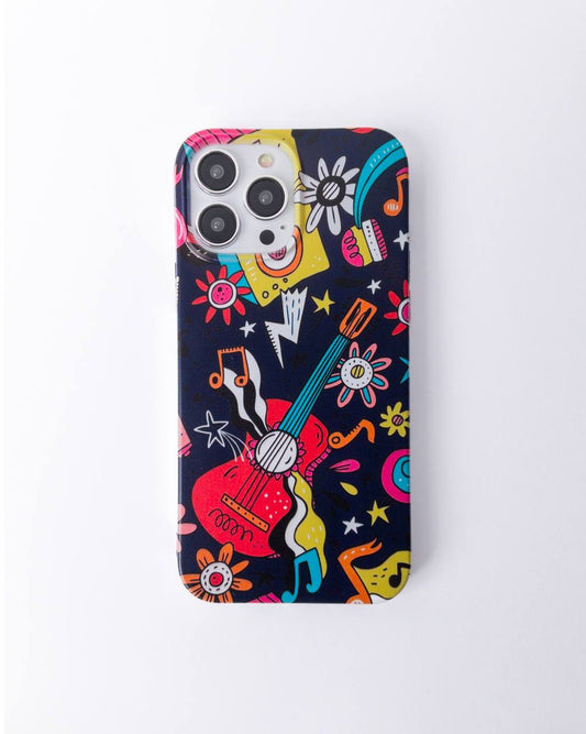 Music Pop art Soft Silicon sticker Case - Case On